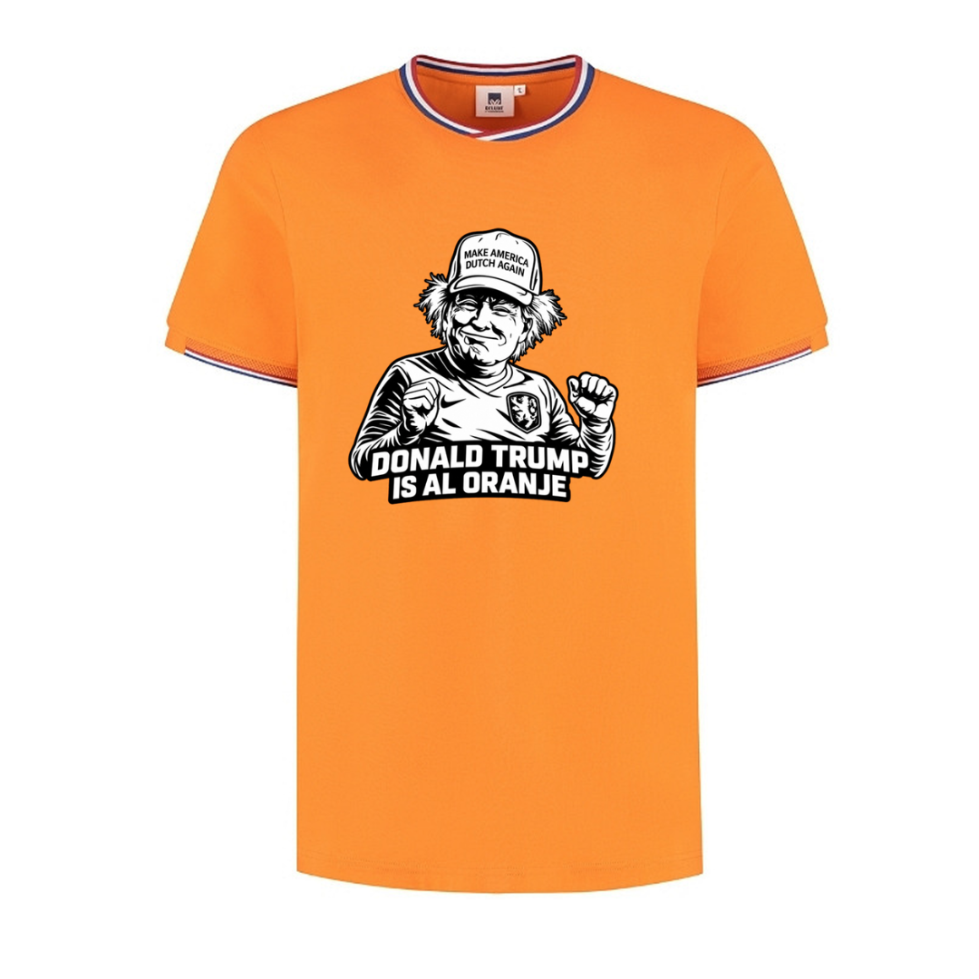Donald Trump is al Oranje - T-shirt - Orange